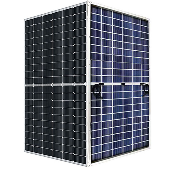 半片多(duō)主栅60片串雙面雙玻大(dà)尺寸電(diàn)池片166mm高(gāo)效360W-375W光(guāng)伏組件(jiàn)